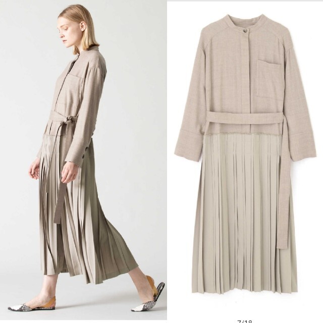 1度着●アドーアADORE●ウールトップストレッチワンピース¥64900 | フリマアプリ ラクマ