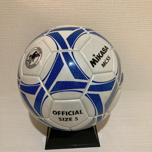 MIKASA(ミカサ)のミカサ　サッカーボール　5号球　MC55-WBL スポーツ/アウトドアのサッカー/フットサル(ボール)の商品写真