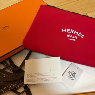 エルメス(Hermes)のエルメス ネオバン レッド(セカンドバッグ/クラッチバッグ)