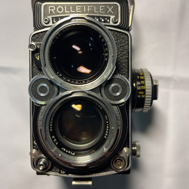 Rollei flexローライ Rollei フィルムカメラ 2 8F用カメラフィルムカメラ flexローライ フレックス二眼 長期保証付の