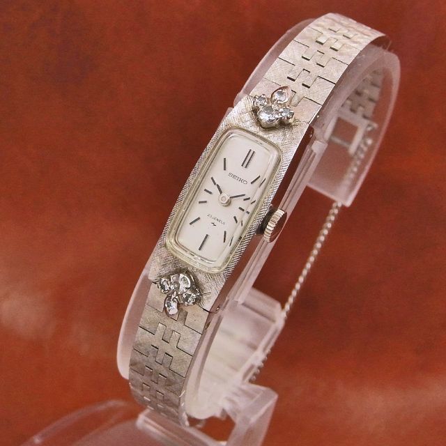 SEIKO - セイコー ドレスウォッチ ブレスレット レディース手巻き時計
