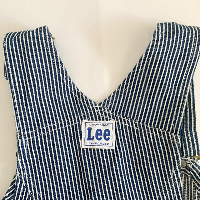 Lee(リー)のLEE ヒッコリー柄オーバーオール メンズのパンツ(サロペット/オーバーオール)の商品写真