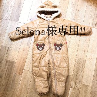 ミキハウス(mikihouse)のSelena様専用!ミキハウス プッチージャンプスーツ+うさこアウター 90 (カバーオール)