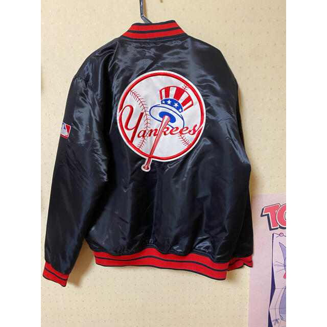 Majestic(マジェスティック)のヤンキース スタジャン メンズのジャケット/アウター(スタジャン)の商品写真