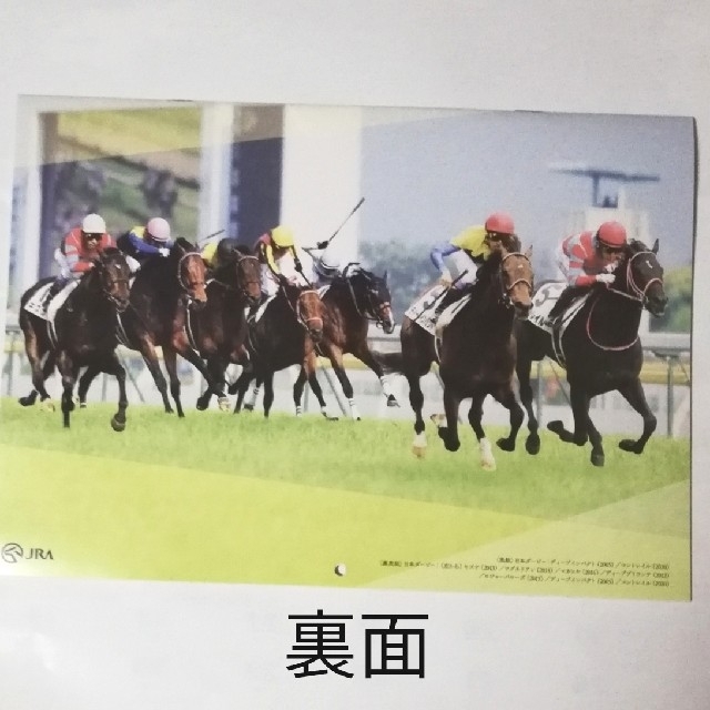 2021年 カレンダー ＪＲＡ 競馬 新品 インテリア/住まい/日用品の文房具(カレンダー/スケジュール)の商品写真