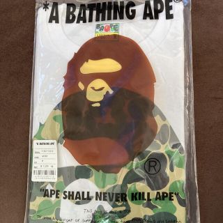 アベイシングエイプ(A BATHING APE)のBAPE エイプ APE Tシャツ ☆新品未使用☆(Tシャツ/カットソー(半袖/袖なし))