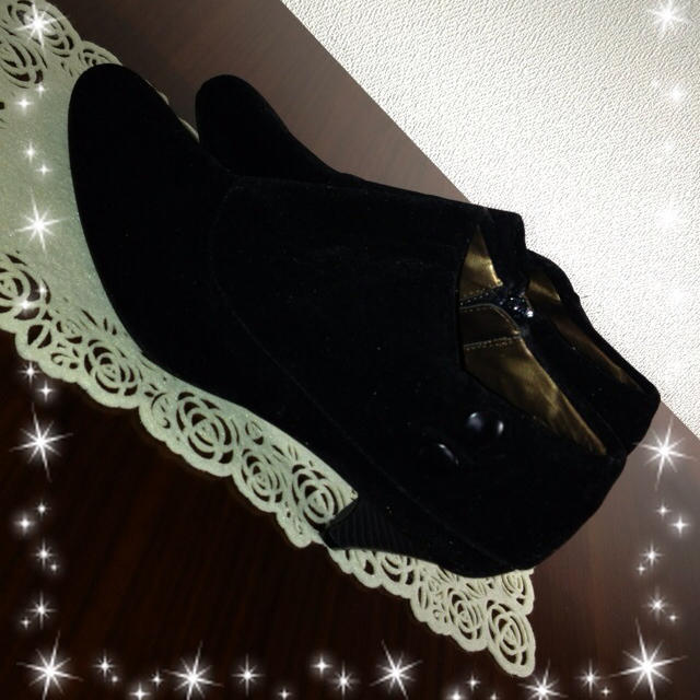 大きめブーティー♡25.5〜26㌢の方♡ レディースの靴/シューズ(ブーツ)の商品写真