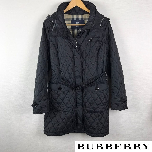 美品 BURBERRY London ジャケット キルティング ブラック 美品 BURBERRY London ジャケット キルティング ブラック