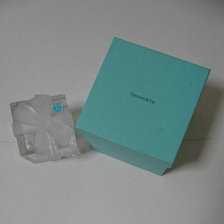 ティファニー(Tiffany & Co.)の【rinenm様専用】ティファニー クリスタル リボンボックス 小物入れ(小物入れ)