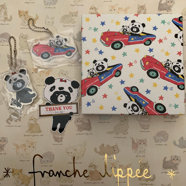 franche lippee(フランシュリッペ)の未使用フランシュリッペ・パンダくまセット レディースのアクセサリー(チャーム)の商品写真