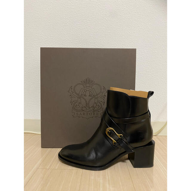 サルトル ショートブーツ 38 レザー SARTORE - ブーツ