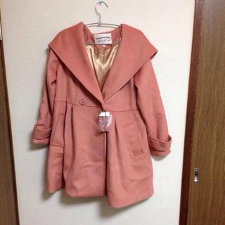 ナイスクラップ(NICE CLAUP)のフード付きコート＊値下げしました(ロングコート)