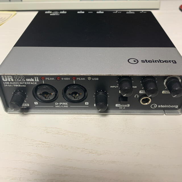 ヤマハ(ヤマハ)のUR22 MK II オーディオインターフェース 楽器のDTM/DAW(オーディオインターフェイス)の商品写真