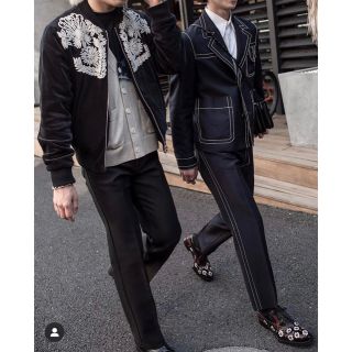 prada 15ss ステッチセットアップ