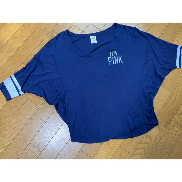 Victoria's Secret(ヴィクトリアズシークレット)のvictoria's secret LOVEPINK ドルマンTシャツ メンズのトップス(Tシャツ/カットソー(半袖/袖なし))の商品写真