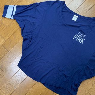 ヴィクトリアズシークレット(Victoria's Secret)のvictoria's secret LOVEPINK ドルマンTシャツ(Tシャツ/カットソー(半袖/袖なし))