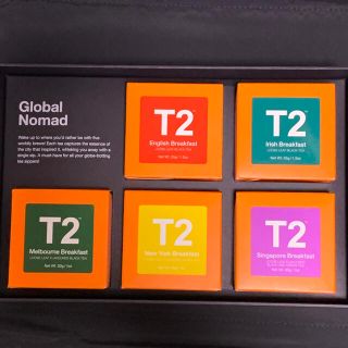 【未開封】T2 Five Global Nomad 紅茶　5種類　ブラックティー(茶)