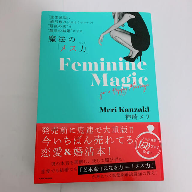 魔法の「メス力」 「恋愛地獄」、「婚活疲れ」とはもうサヨナラ！”最後 エンタメ/ホビーの本(ノンフィクション/教養)の商品写真