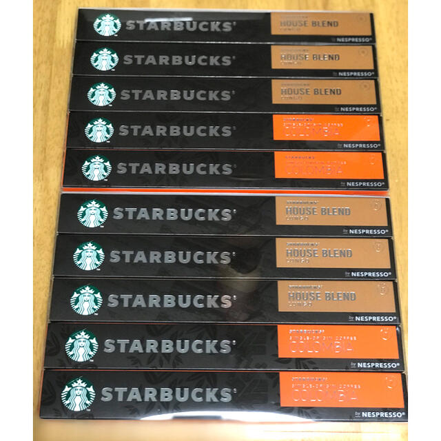 Starbucks Coffee(スターバックスコーヒー)の【期間限定品】スターバックスネスプレッソカプセルコーヒー100カプセル 食品/飲料/酒の飲料(コーヒー)の商品写真