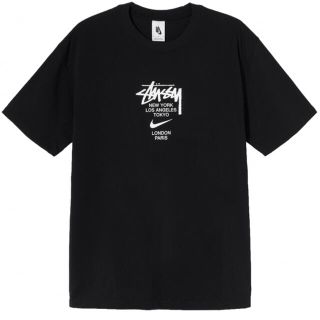 ステューシー(STUSSY)のstussy Nike international tee black L(Tシャツ/カットソー(半袖/袖なし))