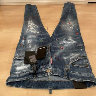 ディースクエアード(DSQUARED2)のTrash Light Wash Skater Jeans   42size  (デニム/ジーンズ)