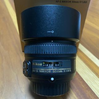 ニコン(Nikon)の美品 中古 Nikon af-s nikkor 50mm f/1.8g (レンズ(単焦点))