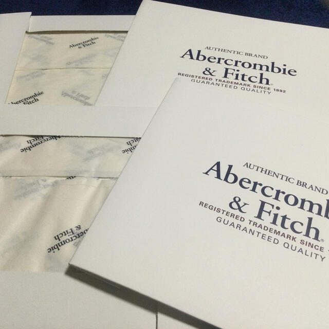 Abercrombie&Fitch(アバクロンビーアンドフィッチ)のアバクロンビー&フィッチ　ギフトボックス　２個セット レディースのレディース その他(その他)の商品写真