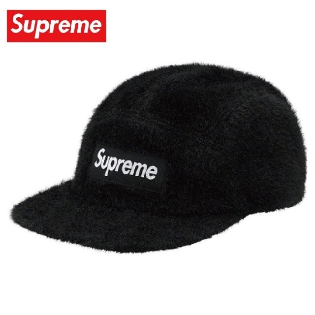 Supreme Faux Fur Camp Cap Black