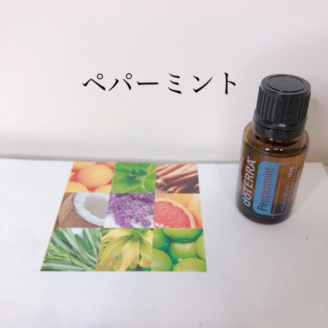 doTERRA ペパーミント　清涼感ある香り　気分爽快　お家時間