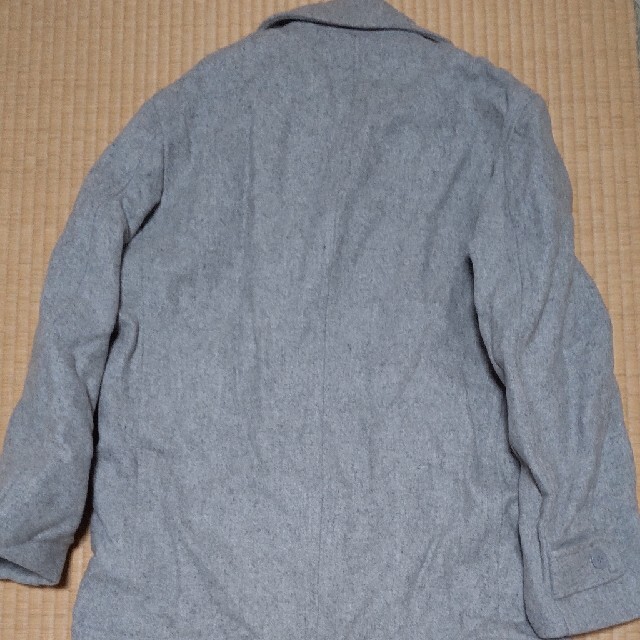 良品　Pコート　グレー メンズのジャケット/アウター(ピーコート)の商品写真