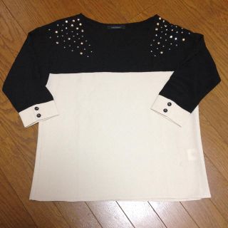 ページボーイ(PAGEBOY)のスタッズ付きトップス☆(カットソー(長袖/七分))