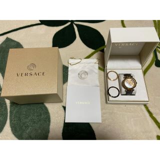 ヴェルサーチ(VERSACE)のVERSACE時計　替えベゼル付き(腕時計(アナログ))