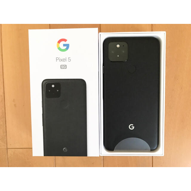 Google Pixel - 【新品未使用】Google Pixel5 128GB 黒 SIMフリー 5G対応の通販 by フリル's