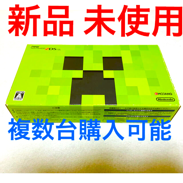 大口注文 新品 未使用 New ニンテンドー2dsll マインクラフト 生産終了品 直売一掃 Www Tracytimm Com