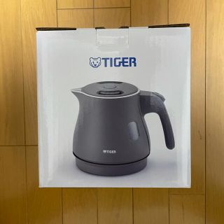 タイガー(TIGER)のタイガー　電気ケトル　アッシュグレー　PCM-A060WM(電気ケトル)