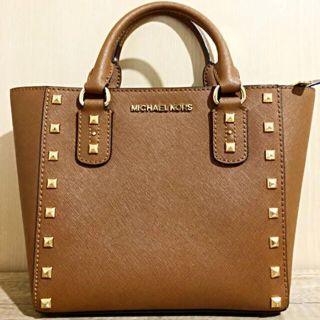 マイケルコース(Michael Kors)のMICHAEL KORS 2wayハンドバック　ブラウン(ハンドバッグ)