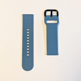 Amazfit Bip/20mm腕時計 シリコンバンド（水色）(その他)