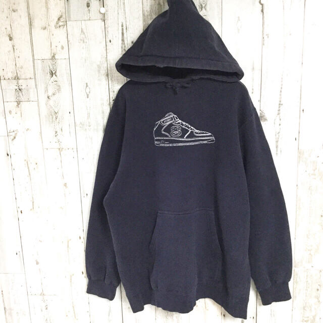 激レア　90s stussy ステューシー　エアーフォース1 ロゴ　パーカー 2