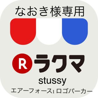 ステューシー(STUSSY)の激レア　90s stussy ステューシー　エアーフォース1 ロゴ　パーカー(パーカー)