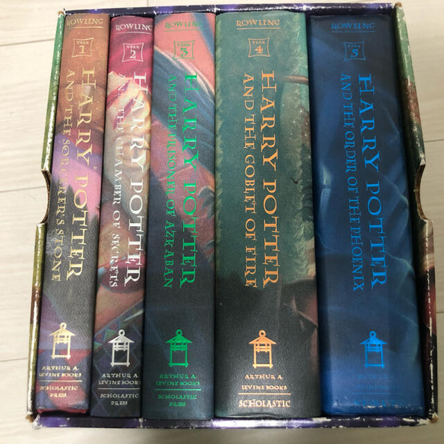 洋書 ハリーポッター Harry Potter 1 5部セット 英語勉強の通販 By Elisa S Shop ラクマ 洋書 ハリーポッター Harry Potter 1 5部セット 英語勉強の通販 By Elisa S Shop ラクマ