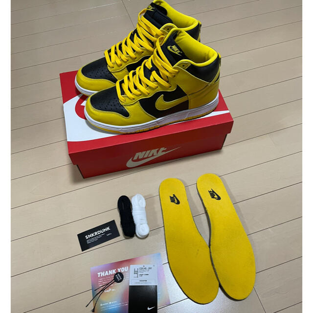 NIKE DUNK High Varsity Maize