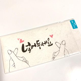 韓国　封筒　2枚入り　넣어두세요