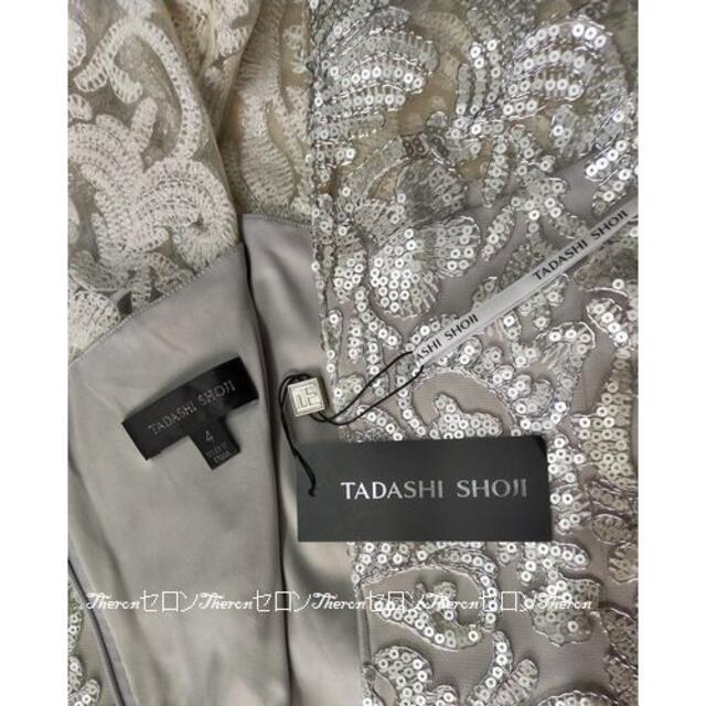 TADASHI SHOJI(タダシショウジ)のご専用 新品♢TADASHI SHOJI タダシ シンメトリーレース ワンピース レディースのワンピース(ひざ丈ワンピース)の商品写真