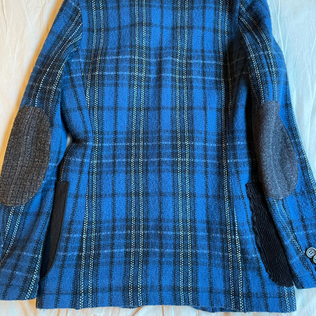 希少M 13aw junya man 縮絨 パッチワーク ジャケット アーカイブ