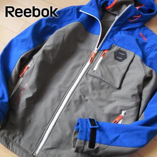 リーボック(Reebok)の超美品 L リーボック メンズ 裏起毛パーカージャケット マウンテン(マウンテンパーカー)