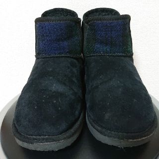 ハリスツイード(Harris Tweed)のムートン ブーツ(ブーツ)