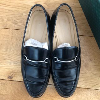 グッチ(Gucci)の美品　Gucci グッチ　ローファー　51/2(ローファー/革靴)