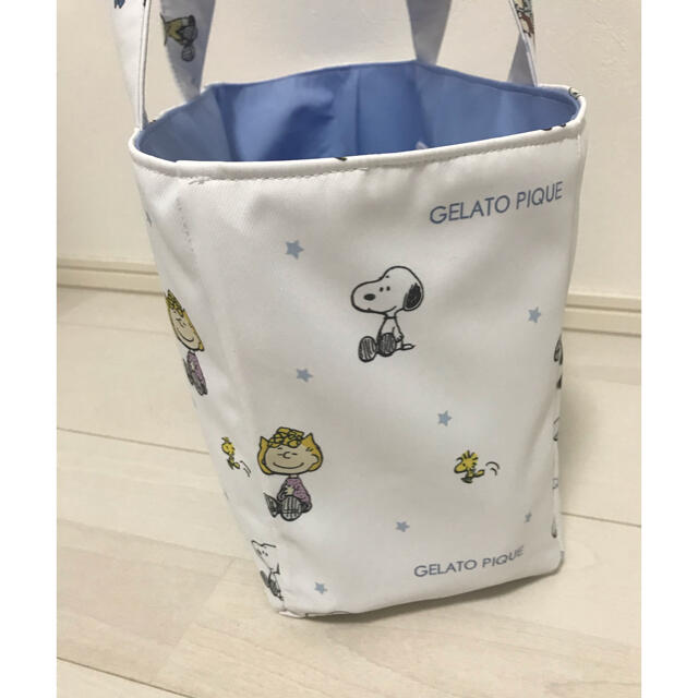 gelato pique(ジェラートピケ)のジェラートピケ×スヌーピー　トートバッグ ハンドメイドのファッション小物(バッグ)の商品写真