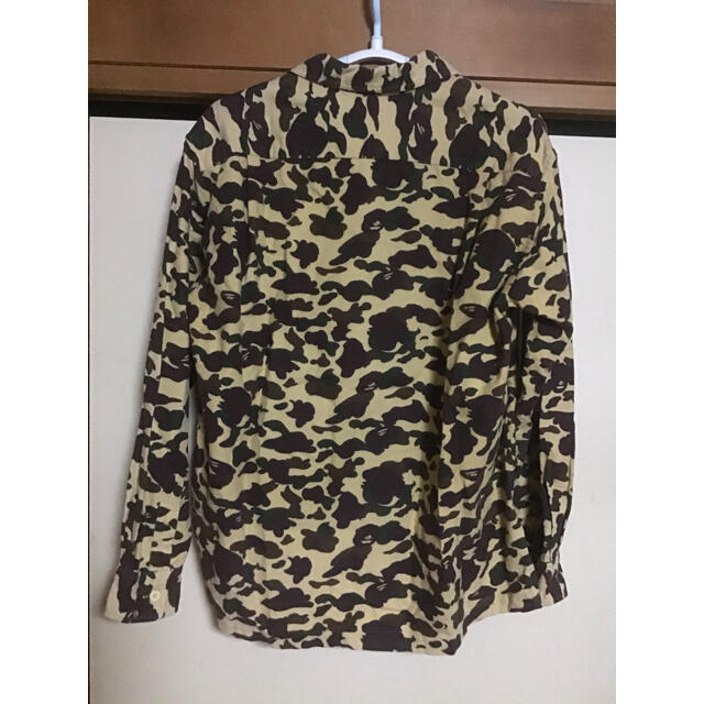 A BATHING APE(アベイシングエイプ)のア ベイシングエイプ　長袖シャツ　大きめSサイズ メンズのトップス(Tシャツ/カットソー(七分/長袖))の商品写真