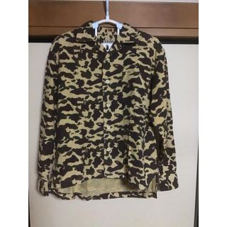 アベイシングエイプ(A BATHING APE)のア ベイシングエイプ　長袖シャツ　大きめSサイズ(Tシャツ/カットソー(七分/長袖))